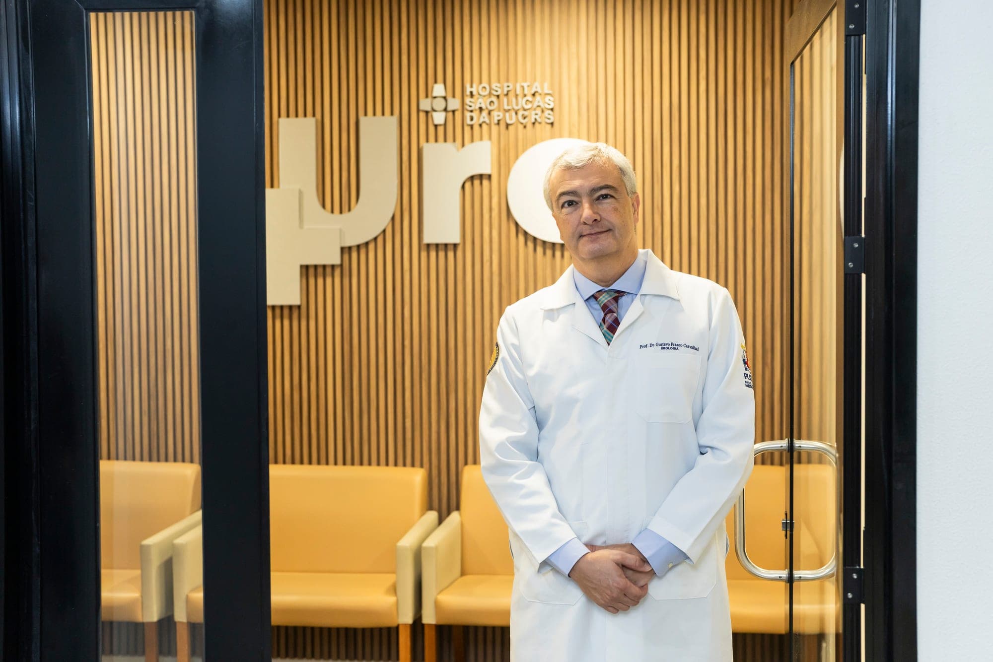 Recepção do +URO, no Hospital São Lucas da PUCRS