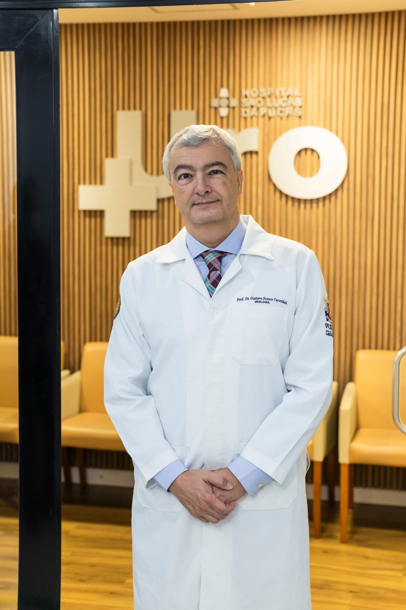 Recepção do espaço +URO no Hospital São Lucas da PUCRS